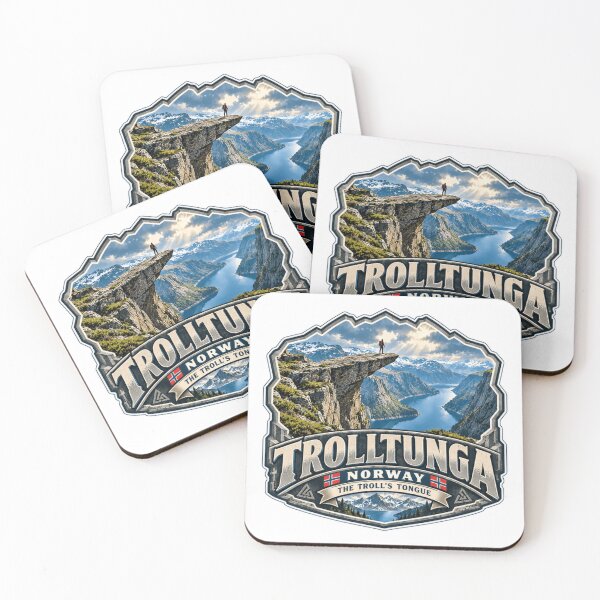 Item preview, Trolltunga Norway The Troll's Tongue Travel Hiking Adventurer designed and sold by Star3NowForMe.