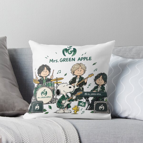 Item preview, Mrs. Green Apple with Snoopy designed and sold by COFFEEWITHARTS.