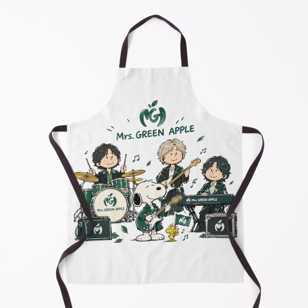 Item preview, Mrs. Green Apple with Snoopy designed and sold by COFFEEWITHARTS.