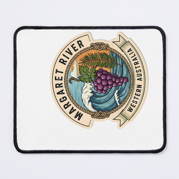 Item preview, Margaret River Waves Wine Wilderness designed and sold by ForRealSerial.
