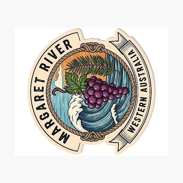 Item preview, Margaret River Waves Wine  Wilderness designed and sold by ForRealSerial.