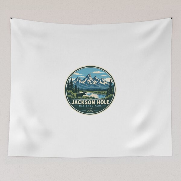 Item preview, Jackson Hole National Park USA Wyoming Travel Outdoor Adventure Nature designed and sold by Simsimah26Parks.