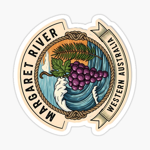 Item preview, Margaret River Waves Wine  Wilderness designed and sold by ForRealSerial.