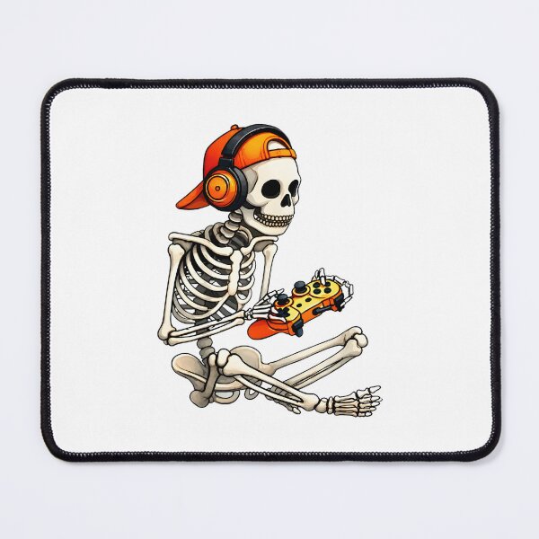 Item preview, Skeleton Gamer Headphones Cap Controller Art designed and sold by Dmo3HarkoArt.