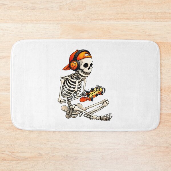 Item preview, Skeleton Gamer Headphones Cap Controller Art designed and sold by Dmo3HarkoArt.