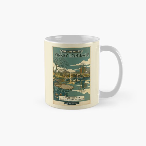 Item preview, Kirkby Lonsdale Lune Valley Travel Poster designed and sold by ArtworkNorth.
