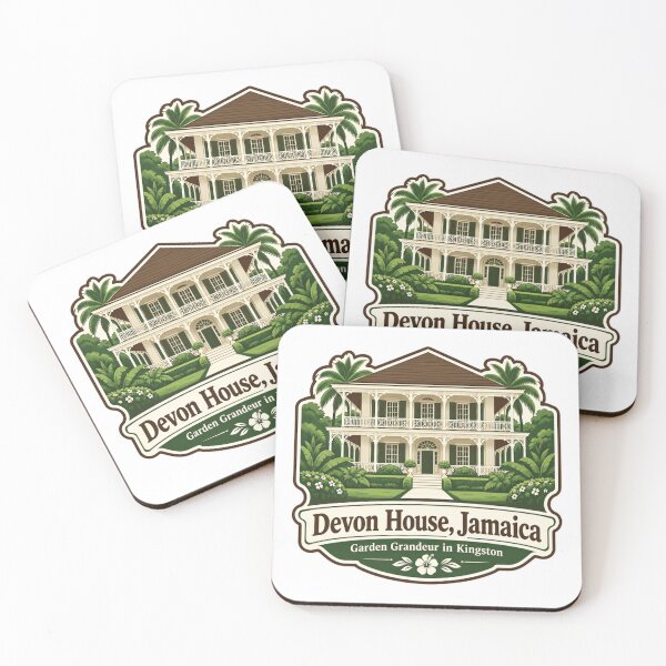 Item preview, Devon House, Jamaica Historic Landmark Kingston Caribbean Travel Souvenir designed and sold by Star3NowForMe.