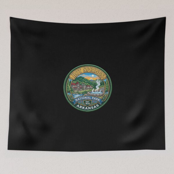 Item preview, Hot Springs National Park Arkasas designed and sold by TulipaGraphics.