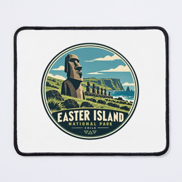 Item preview, Easter Island National Park Chile Traveler Rapa Nui Moai South America designed and sold by Simsimah26Parks.