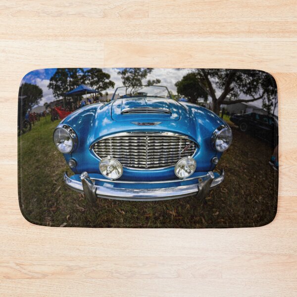 Item preview, Car with Curves of Blue Chrome designed and sold by Twisted Light Images.