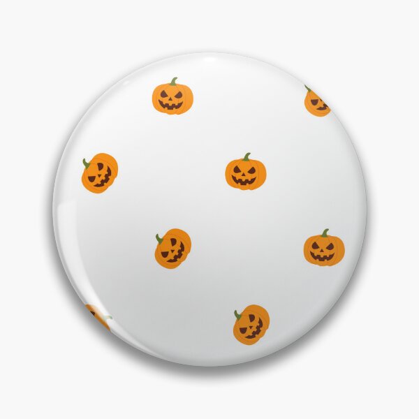 Item preview, Spooky Jack O Lantern Halloween Pumpkin Pattern designed and sold by Ceylo Art.