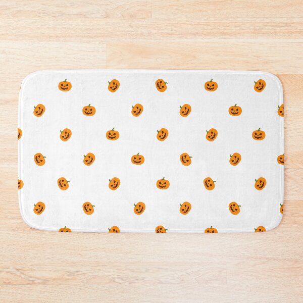 Item preview, Spooky Jack O Lantern Halloween Pumpkin Pattern designed and sold by Ceylo Art.