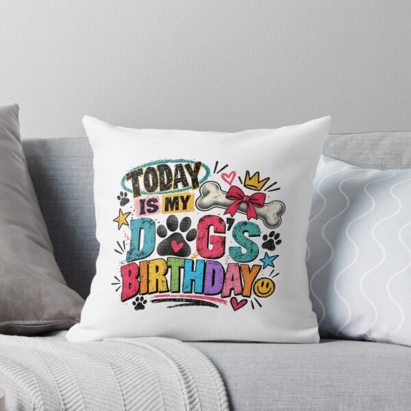 Item preview, Today Is My Dog's Birthday Dog Owner Pet Parent Celebration designed and sold by RetroMini2026.