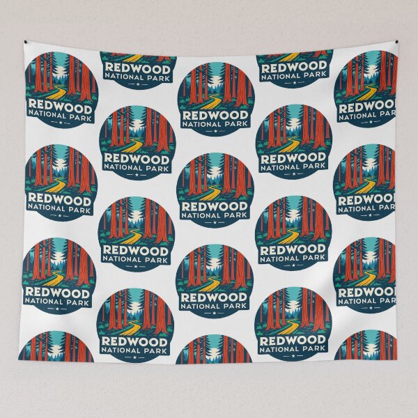Item preview, Redwood National Park California - Enchanted Forest Adventure Design designed and sold by ForRealSerial.