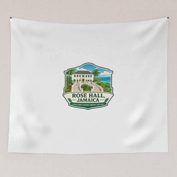 Item preview, Rose Hall, Jamaica A Hillside House Above The Sea Jamaica Travel Souvenir Caribbean Vacation designed and sold by Star3NowForMe.
