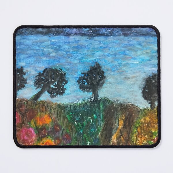 Item preview, Mountain Lake and Floral Fields designed and sold by aanchal17s.