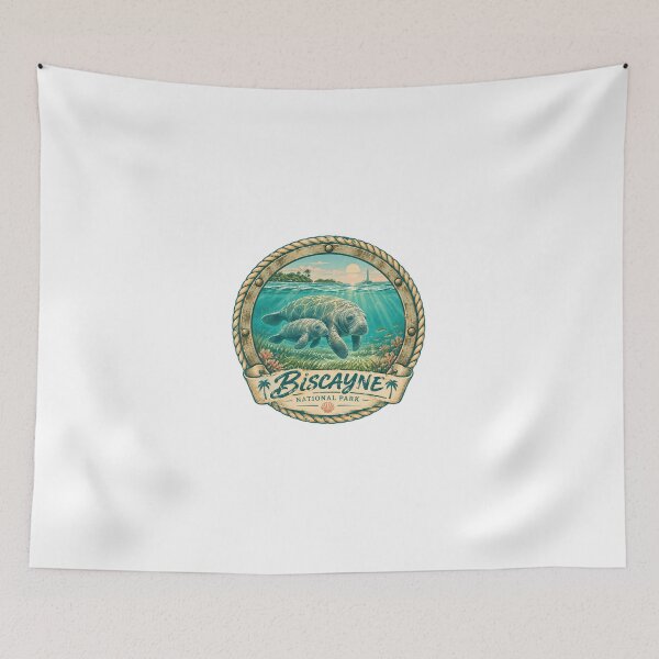 Item preview, Biscayne National Park Florida Manatee Ocean Travel Souvenir designed and sold by Simsimah26Parks.