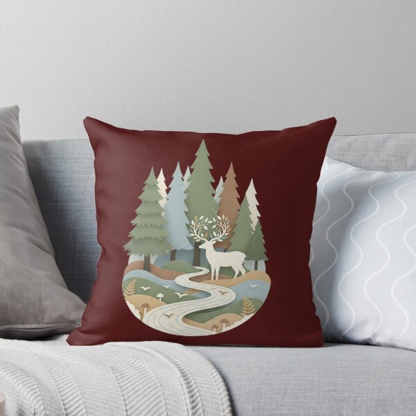 Item preview, Nature Landscape with Deer designed and sold by Mattigiov.