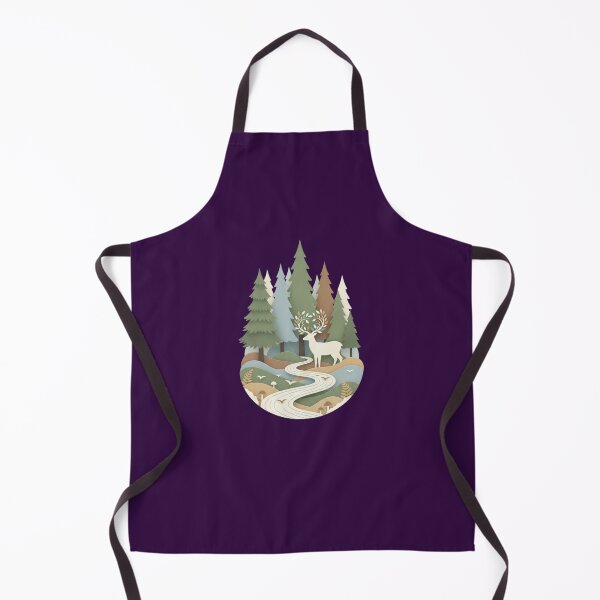 Item preview, Nature Landscape with Deer designed and sold by Mattigiov.