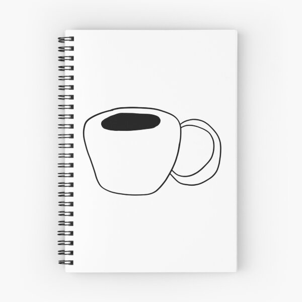 Item preview, Minimalist Black and White Line Art Coffee Mug Doodle designed and sold by Emily Waters.