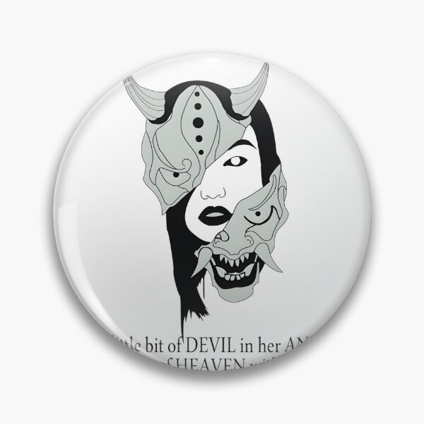 Item preview, Stylized Devil Illustration with Fiery Red and Black Colors designed and sold by YungSlitz.