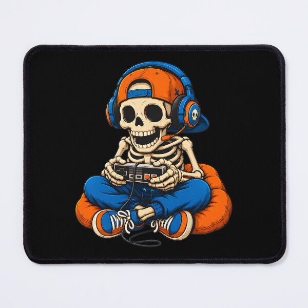 Item preview, Skeleton Gamer Headphones Controller Art designed and sold by Dmo3HarkoArt.