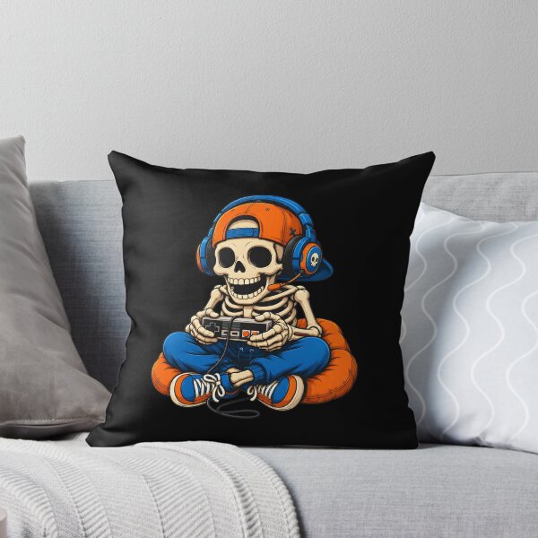 Item preview, Skeleton Gamer Headphones Controller Art designed and sold by Dmo3HarkoArt.