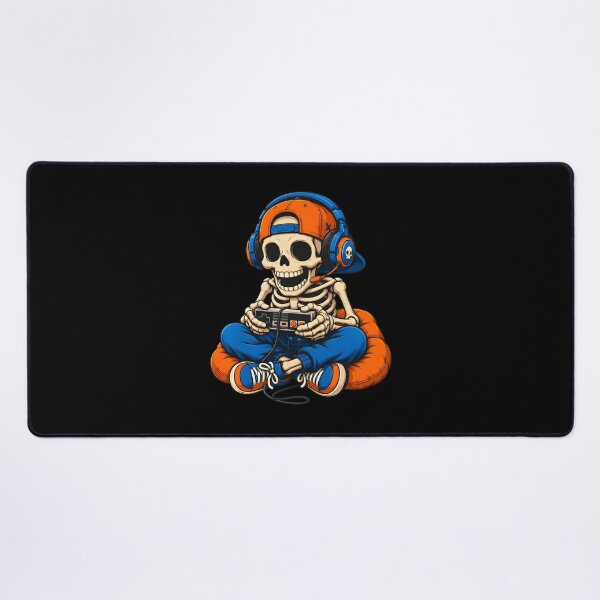 Item preview, Skeleton Gamer Headphones Controller Art designed and sold by Dmo3HarkoArt.
