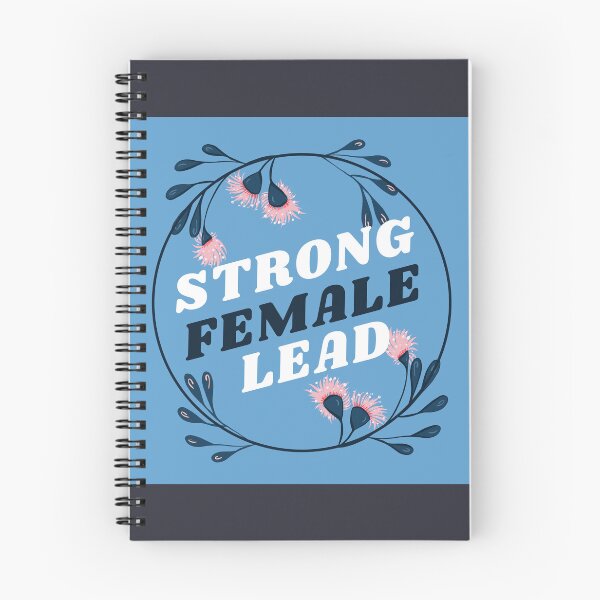 Item preview, Strong Female Lead - Floral Feminist Quote Art designed and sold by MiaBellaGirl.