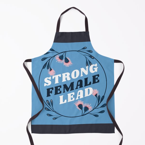 Item preview, Strong Female Lead - Floral Feminist Quote Art designed and sold by MiaBellaGirl.