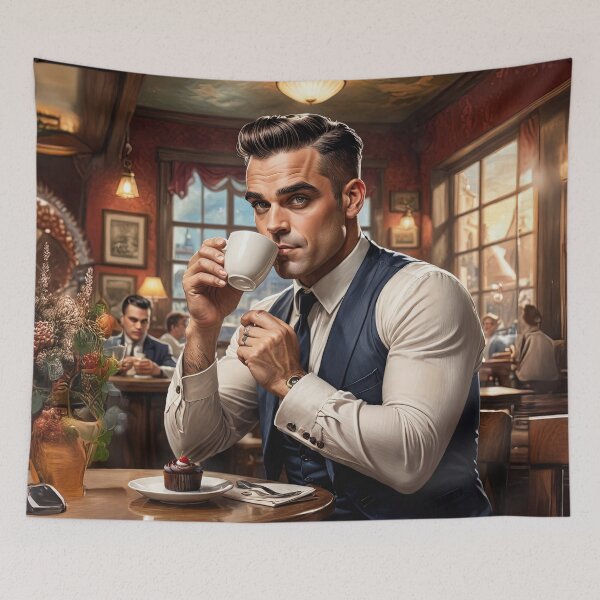 Item preview, Tea and Cake with Robbie designed and sold by Ray's Photos & Art.