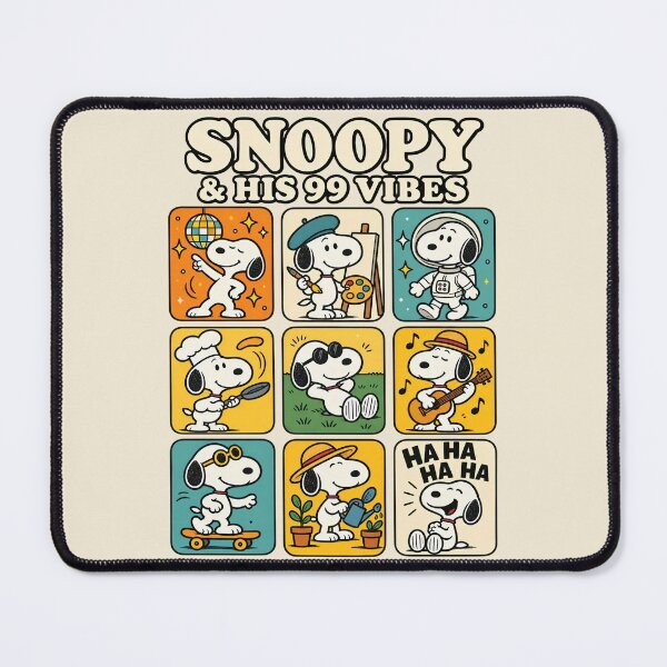Item preview, Snoopy's 99 Vibes designed and sold by COFFEEWITHARTS.