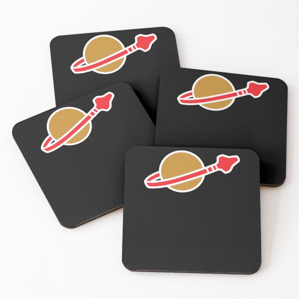 Item preview, Retro Space Planet Spaceship Icon Design designed and sold by MartinFran.