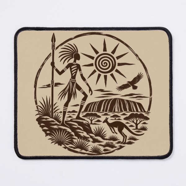 Item preview, Outback Stickman Hunter - Vintage Safari Sun & Wildlife T-Shirt designed and sold by JonelCrafts.