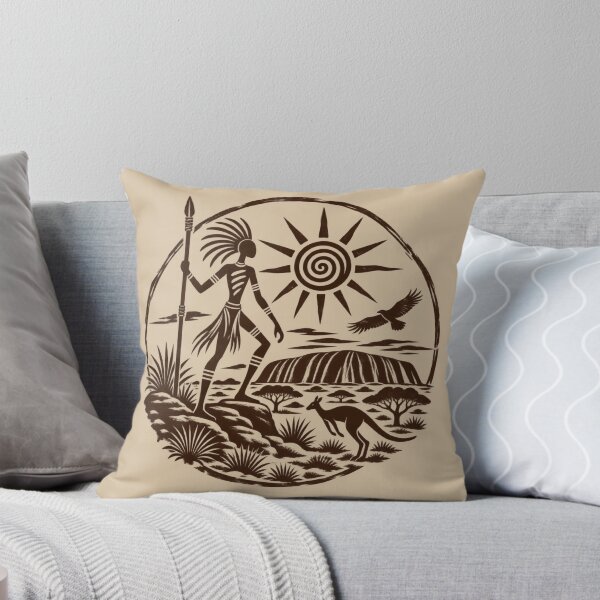 Item preview, Outback Stickman Hunter - Vintage Safari Sun & Wildlife T-Shirt designed and sold by JonelCrafts.