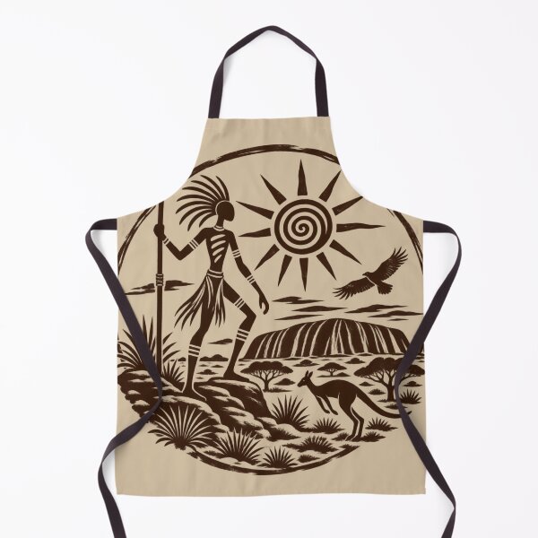 Item preview, Outback Stickman Hunter - Vintage Safari Sun & Wildlife T-Shirt designed and sold by JonelCrafts.