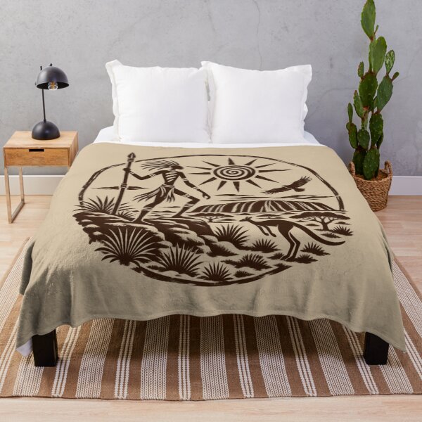 Item preview, Outback Stickman Hunter - Vintage Safari Sun & Wildlife T-Shirt designed and sold by JonelCrafts.