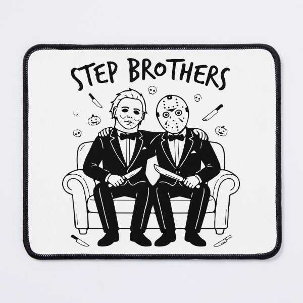 Item preview, Step Brothers Michael Myers Jason Voorhees Horror Parody designed and sold by Brexmore3.