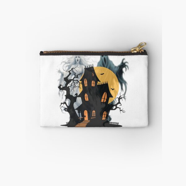 Item preview, Halloween Haunted House with Ghosts Spooky Horror Design designed and sold by iamKRUK.