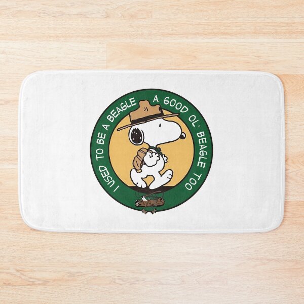 Item preview, Snoopy Beagle Scout Camping Badge designed and sold by ForRealSerial.