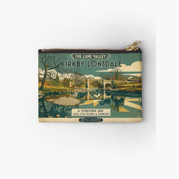 Item preview, Kirkby Lonsdale Vintage Style Travel Poster designed and sold by ArtworkNorth.