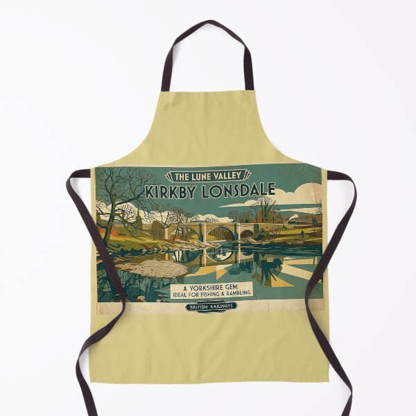 Item preview, Kirkby Lonsdale Vintage Style Travel Poster designed and sold by ArtworkNorth.