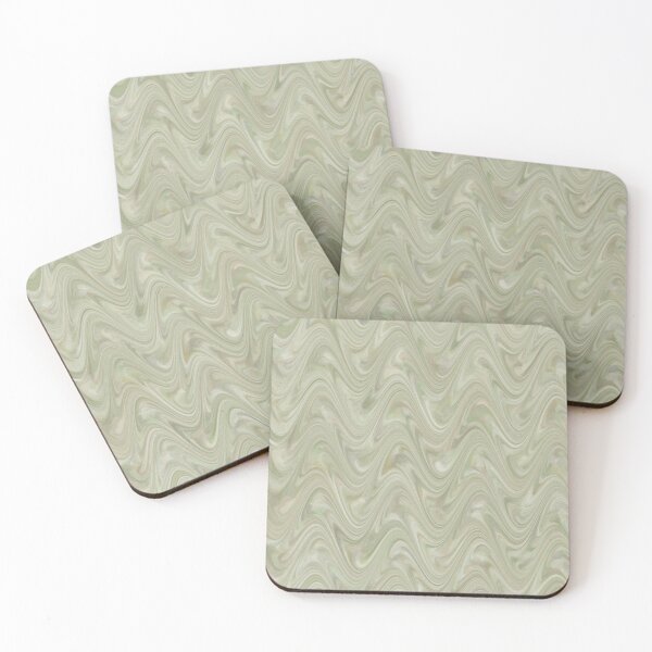 Item preview, Marbling Abstract Green Brown designed and sold by ArtbyDebbieC.