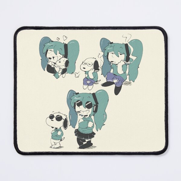 Item preview, Hatsune Miku & Snoopy Moods designed and sold by COFFEEWITHARTS.
