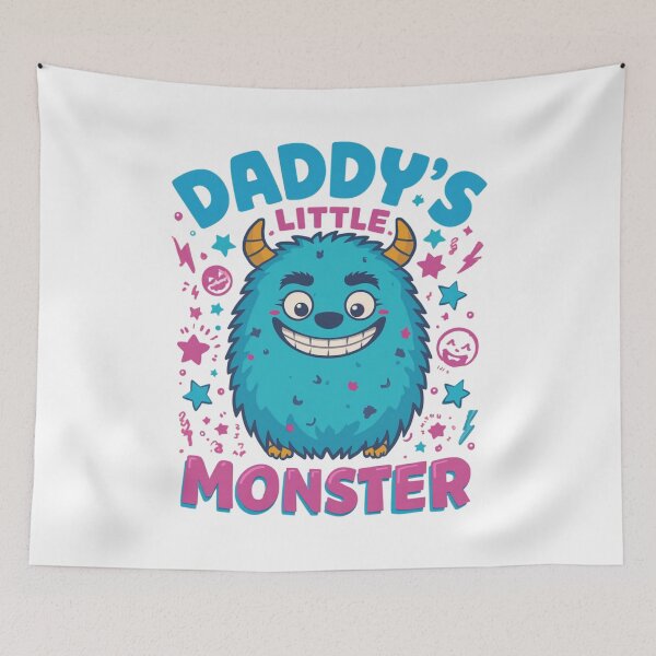 Item preview, Daddy's little monster designed and sold by whatthefoxsays.