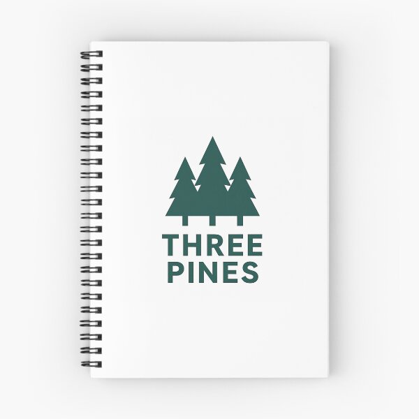 Item preview, Three Pines  Minimal Nature  Adventure Design designed and sold by ForRealSerial.