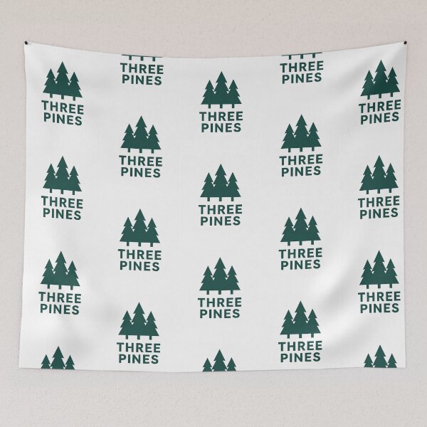 Item preview, Three Pines  Minimal Nature  Adventure Design designed and sold by ForRealSerial.