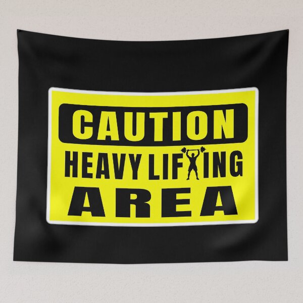 Item preview, Heavy Lifting Area designed and sold by TheFineShirt.