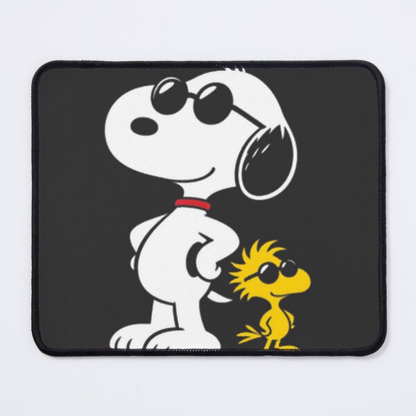 Item preview, Cute Snoopy and Woodstock Friendship Illustration Design designed and sold by clockneck.