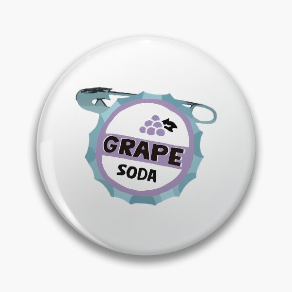 Item preview, Up Grape Soda Badge designed and sold by ForRealSerial.